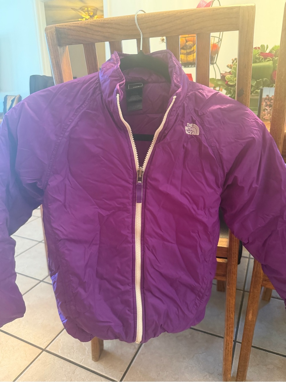 The North Face Vibrant Purple Puffer Jacket